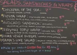 Salads, Sandwiches & Wraps